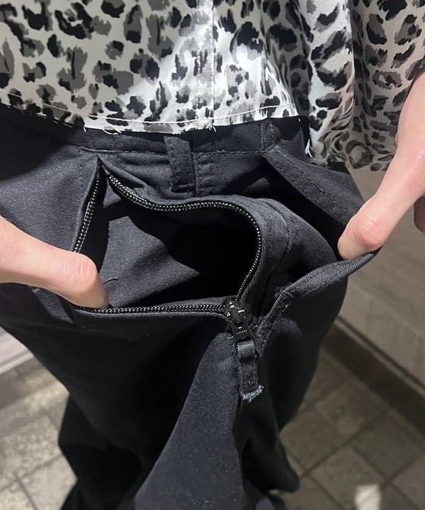 Sunnyさんの「アニマルプリント カットオフ オープンカラーシャツ」を使ったコーディネート