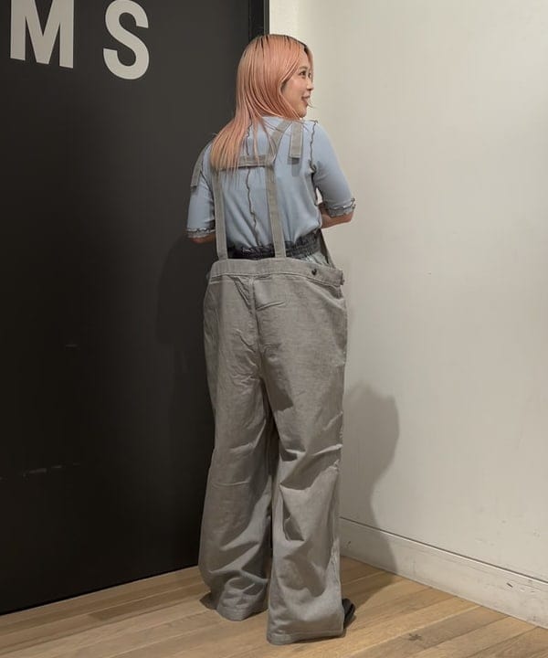 安藤 菜央さんの「BEAMS WOMEN｜maturely / リブ トリム ＆ メロー」を使ったコーディネート