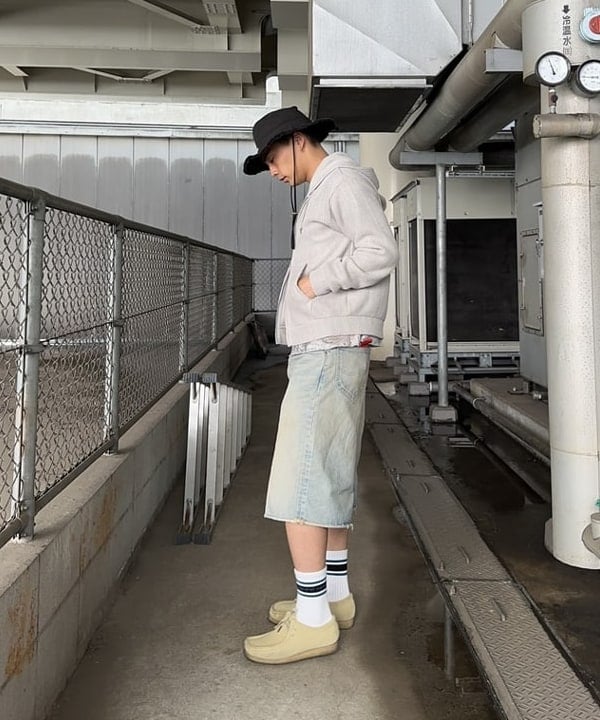 エイトさんの「BEAMS WOMEN｜メッシュ フーディー」を使ったコーディネート