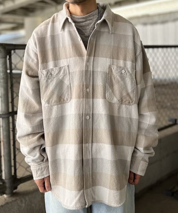 ザキサンさんの「BEAMS WOMEN｜チェック ネルシャツ」を使ったコーディネート