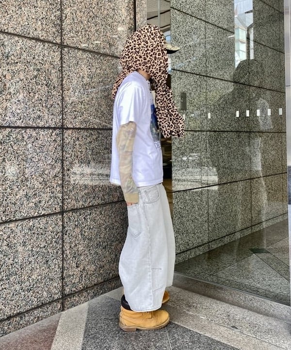 はるひむさんの「BEAMS WOMEN｜5ポケット クウォーターレングス ワイドデニム」を使ったコーディネート