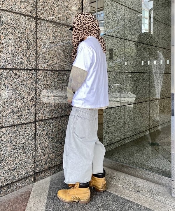 はるひむさんの「BEAMS WOMEN｜5ポケット クウォーターレングス ワイドデニム」を使ったコーディネート