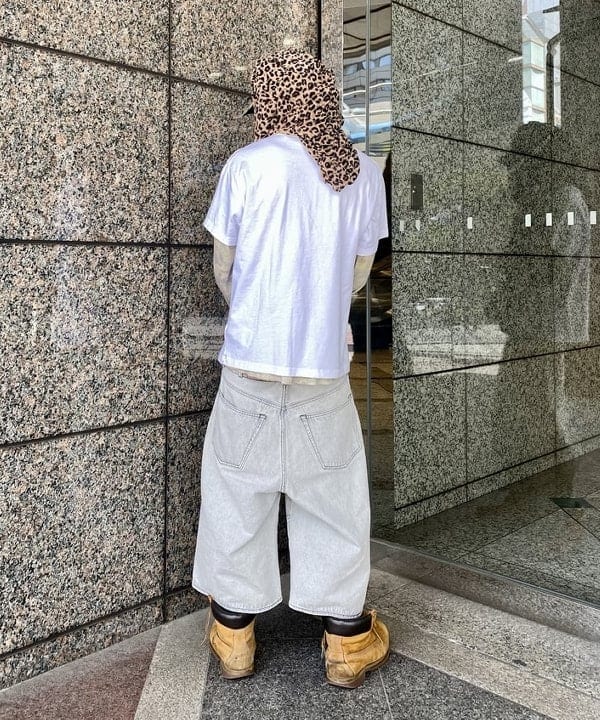 はるひむさんの「BEAMS WOMEN｜5ポケット クウォーターレングス ワイドデニム」を使ったコーディネート