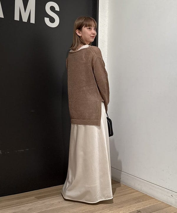 Ito_ririkaさんの「BEAMS WOMEN｜ギマコットン ロングスリーブ プルオーバー」を使ったコーディネート