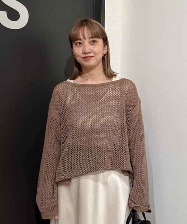 Ito_ririkaさんの「BEAMS WOMEN｜ギマコットン ロングスリーブ プルオーバー」を使ったコーディネート