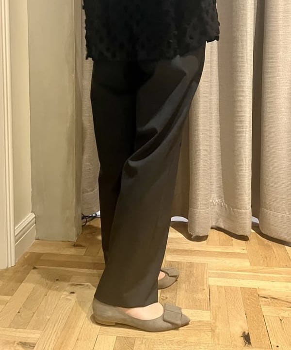 りえさんの「BEAMS WOMEN｜ドット ジャカード ブラウス＊」を使ったコーディネート