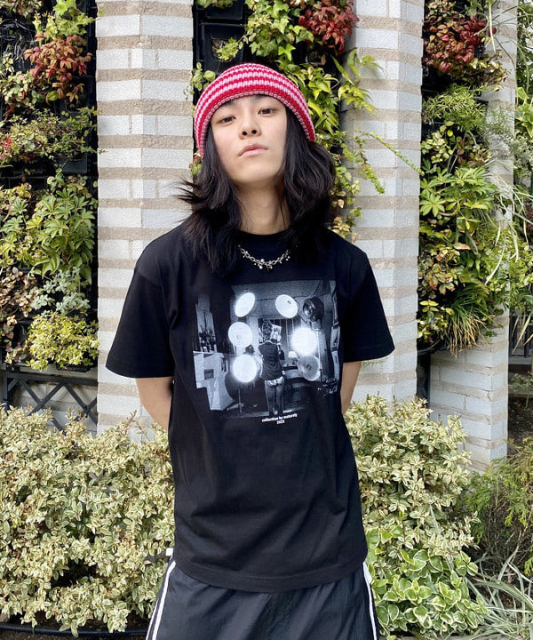 はるひむさんの「BEAMS WOMEN｜maturely / ジャン=リュック・ゴダール プリント Tシャツ」を使ったコーディネート