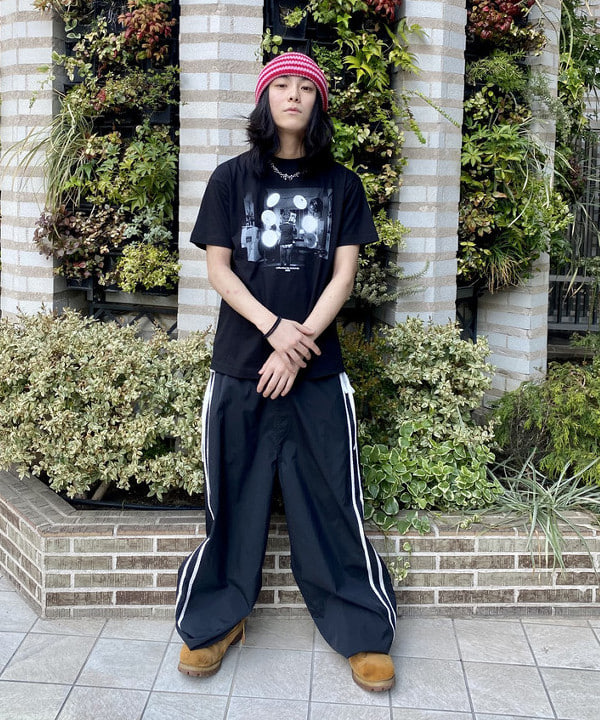 はるひむさんの「BEAMS WOMEN｜maturely / ジャン=リュック・ゴダール プリント Tシャツ」を使ったコーディネート