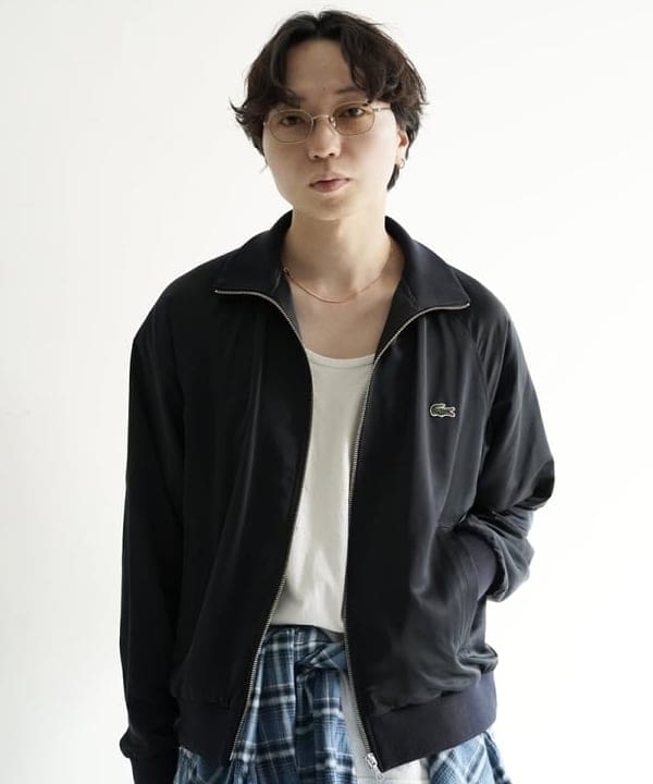 SUDOさんの「BEAMS WOMEN｜【別注】LACOSTE / サテンジャケット」を使ったコーディネート