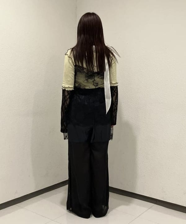 晶さんの「BEAMS WOMEN｜maturely / リブ トリム ＆ メロー」を使ったコーディネート