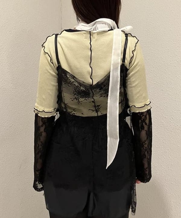 晶さんの「BEAMS WOMEN｜maturely / リブ トリム ＆ メロー」を使ったコーディネート