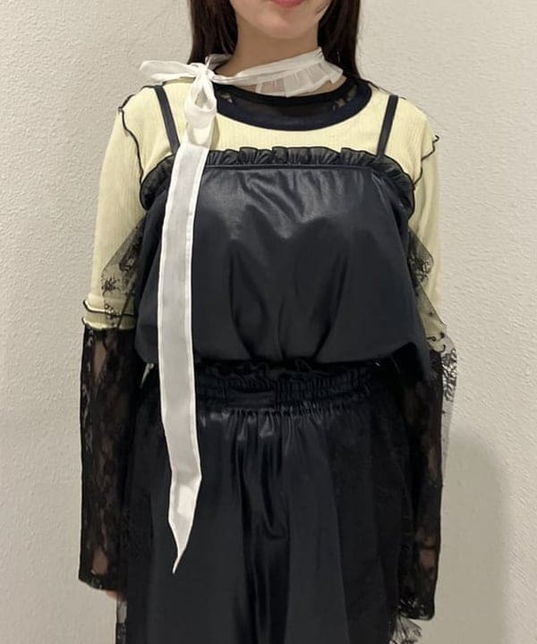 晶さんの「BEAMS WOMEN｜maturely / リブ トリム ＆ メロー」を使ったコーディネート