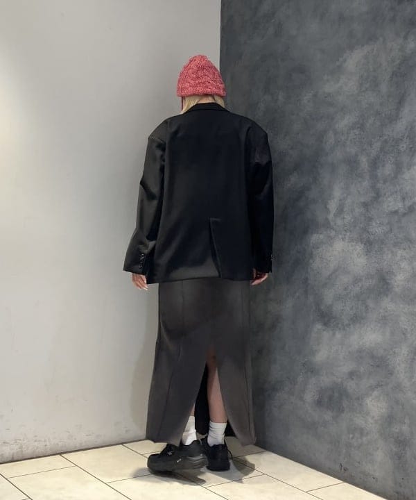シマダリツコさんの「BEAMS WOMEN｜4ボタン ダブル オーバーサイズ ジャケット」を使ったコーディネート