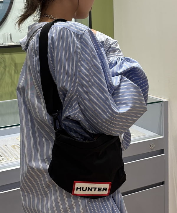 山本 里南さんの「BEAMS WOMEN｜【WEB限定】HUNTER / トラベル リップストップ バケット」を使ったコーディネート