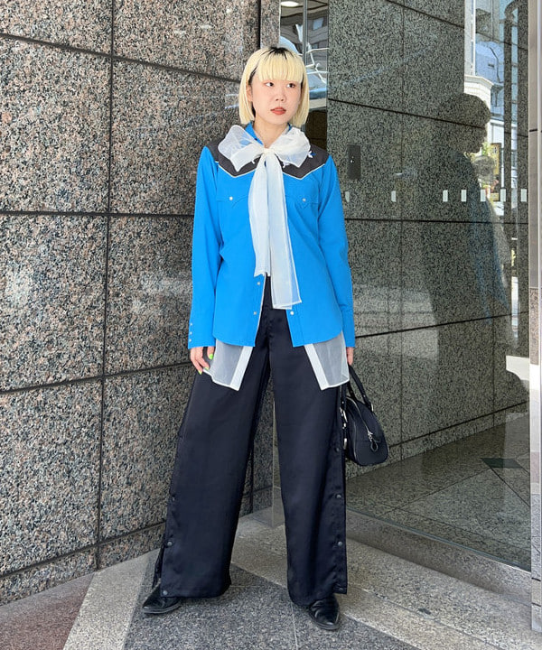 あさひさんの「BEAMS WOMEN｜maturely / スナップ イージー パンツ」を使ったコーディネート