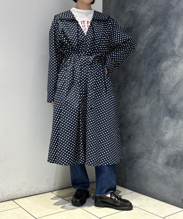 葵さんの「BEAMS WOMEN｜ドット セーラー カラー ワンピース」を使ったコーディネート