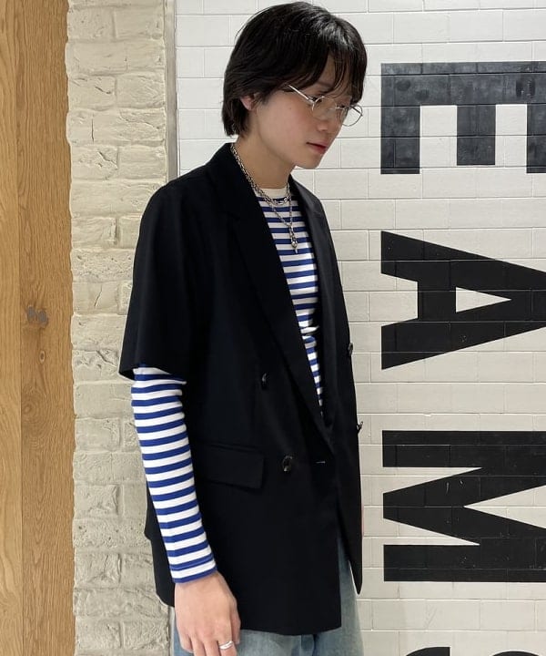 マツミヤさんの「BEAMS WOMEN｜NOEYEDIA / メガネ NE454 オプティカル」を使ったコーディネート