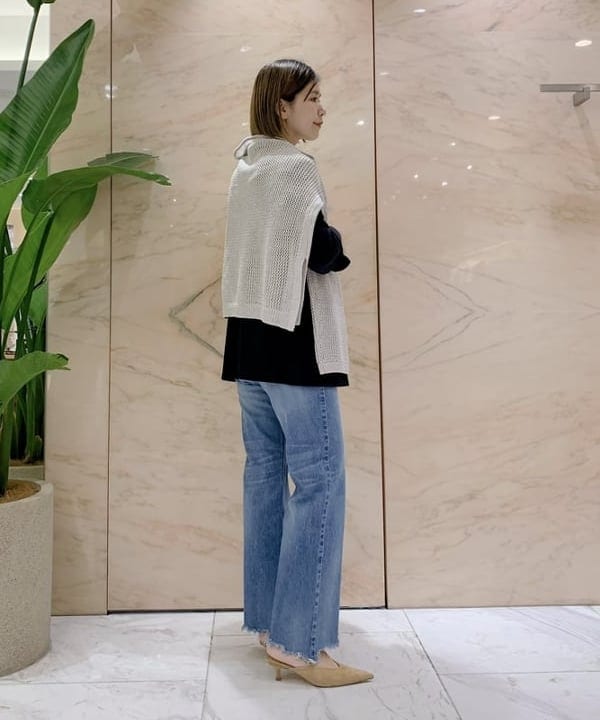 AONO SHIKAMAさんの「BEAMS WOMEN｜ヘルシー ニットキャミソール .M」を使ったコーディネート