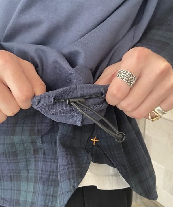 Lazzyさんの「【別注】Champion / フェイクイン Tシャツ」を使ったコーディネート