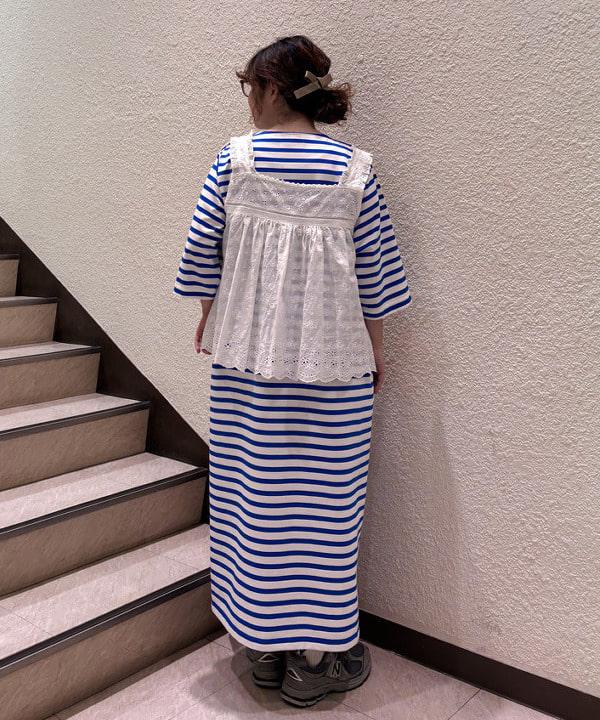 かわい みづきさんの「BEAMS WOMEN｜テープ リボン バレッタ」を使ったコーディネート