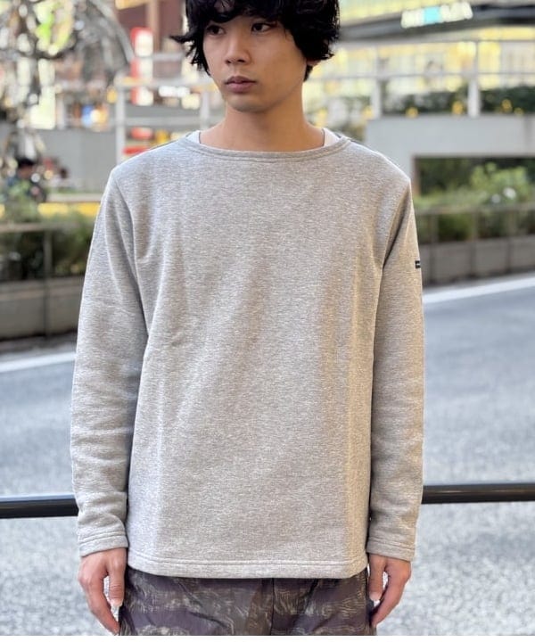 流聖さんの「BEAMS WOMEN｜LOOPWHEELER / 別注 Sweat Boat Neck」を使ったコーディネート