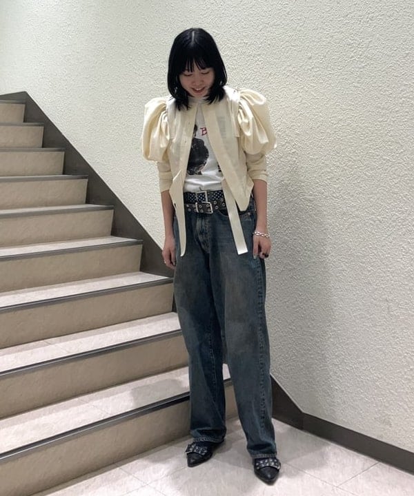 あさまつ はづきさんの「GOOD ROCK SPEED / 別注 MJ Tシャツ」を使ったコーディネート