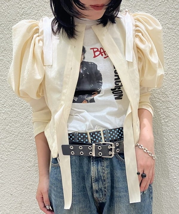 あさまつ はづきさんの「GOOD ROCK SPEED / 別注 MJ Tシャツ」を使ったコーディネート