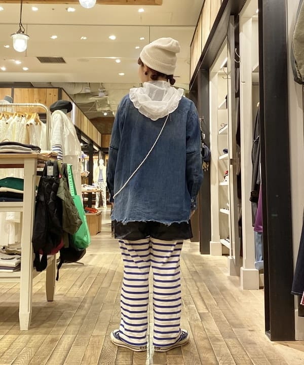 原口 愛さんの「BEAMS WOMEN｜ジャージー イージー パンツ」を使ったコーディネート