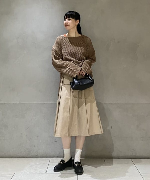 OSUMIさんの「BEAMS WOMEN｜丸胴 テレコ タンクトップ」を使ったコーディネート