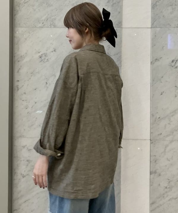 小原 もこさんの「BEAMS WOMEN｜カットワーク キャミソール」を使ったコーディネート