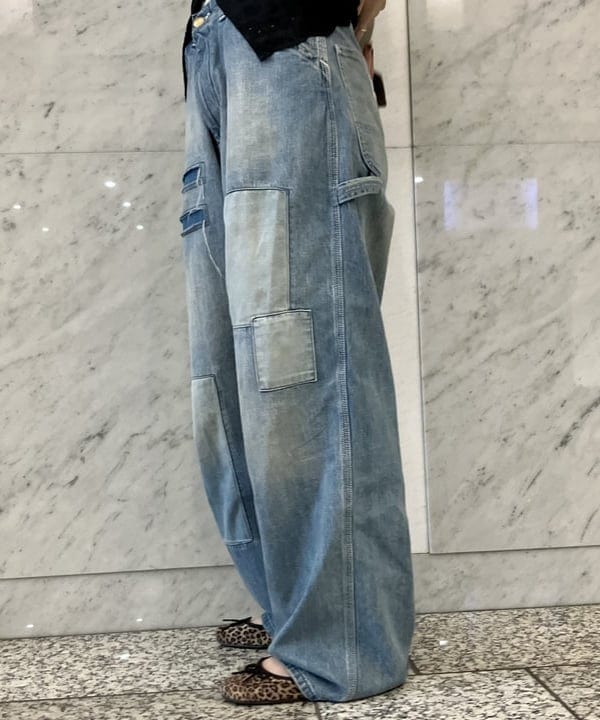 小原 もこさんの「BEAMS WOMEN｜カットワーク キャミソール」を使ったコーディネート