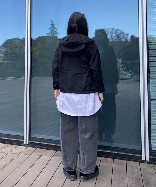 ayaさんの「BEAMS WOMEN｜デニム バレル パンツ」を使ったコーディネート