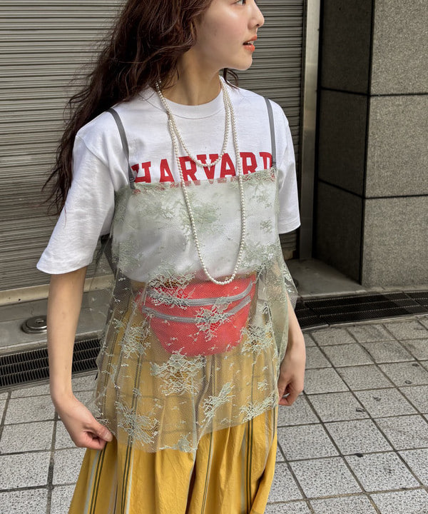 み　う　ちさんの「BEAMS WOMEN｜Champion / T1011 ショートスリーブ Tシャツ 25SS」を使ったコーディネート