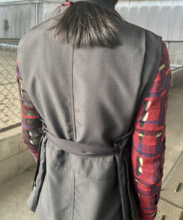 翔さんの「BEAMS WOMEN｜ハンティング ノースリーブ シャツ」を使ったコーディネート