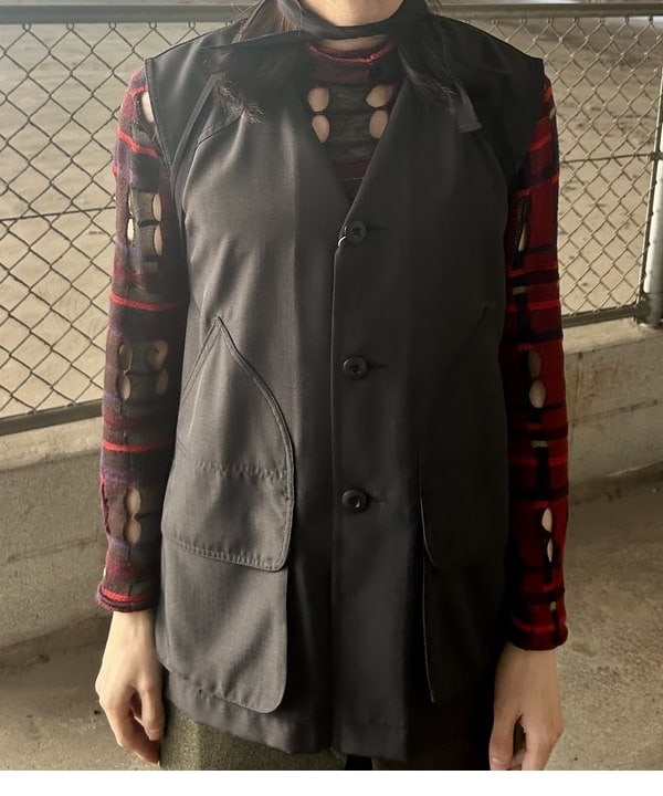 翔さんの「BEAMS WOMEN｜ハンティング ノースリーブ シャツ」を使ったコーディネート