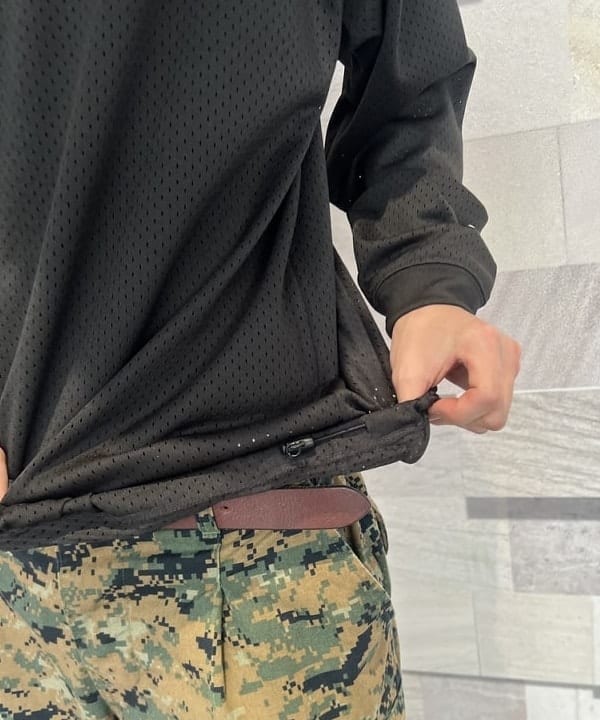 Sunnyさんの「【別注】Champion / メッシュ ロングスリーブ Tシャツ」を使ったコーディネート