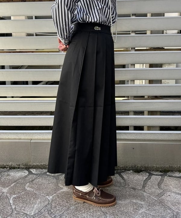 まつむさんの「BEAMS WOMEN｜ロンドンストライプ ボタンダウンシャツ」を使ったコーディネート
