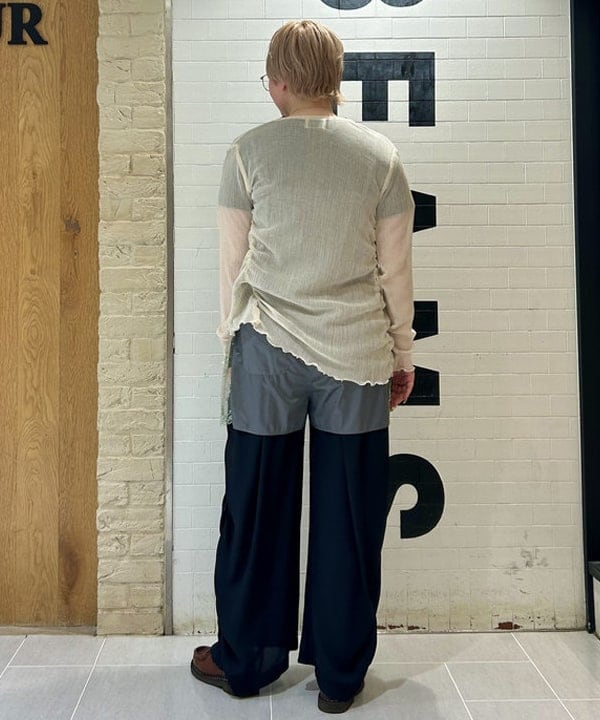 スミレさんの「BEAMS WOMEN｜ティアドロップ 眼鏡」を使ったコーディネート