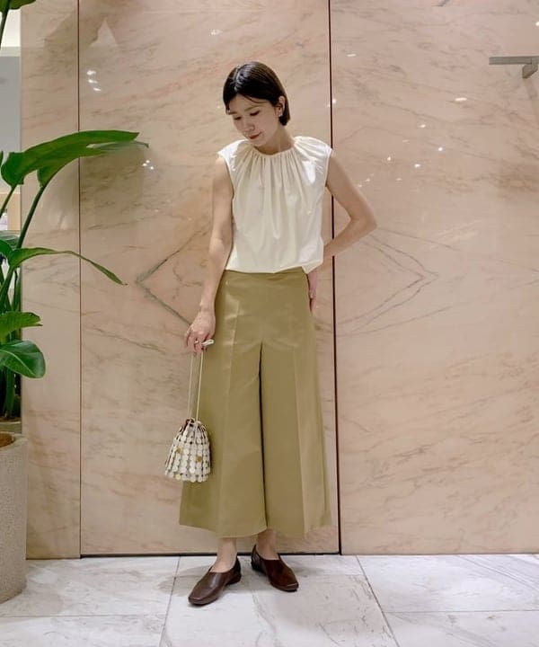 AONO SHIKAMAさんの「BEAMS WOMEN｜グロス トップス .M」を使ったコーディネート