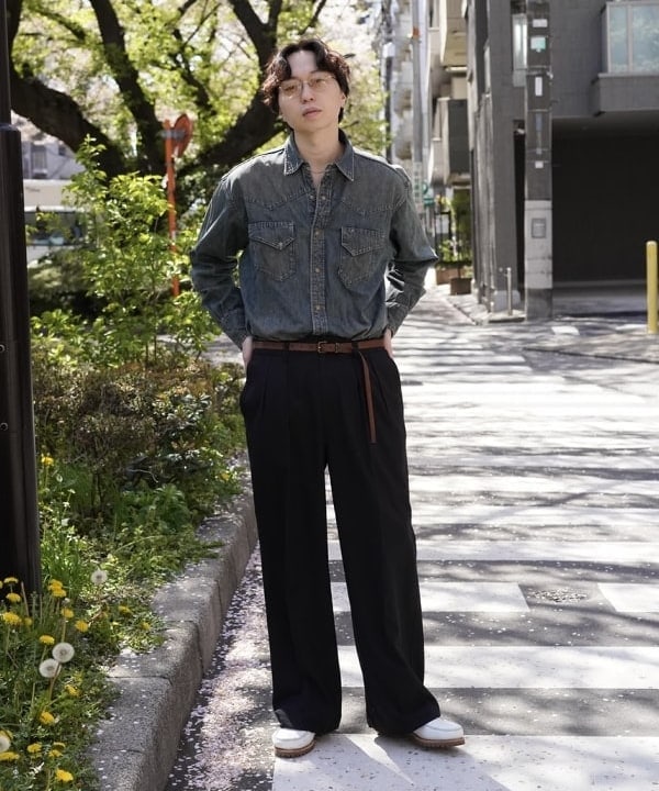 SUDOさんの「BEAMS WOMEN｜レザー ボマージャケット」を使ったコーディネート