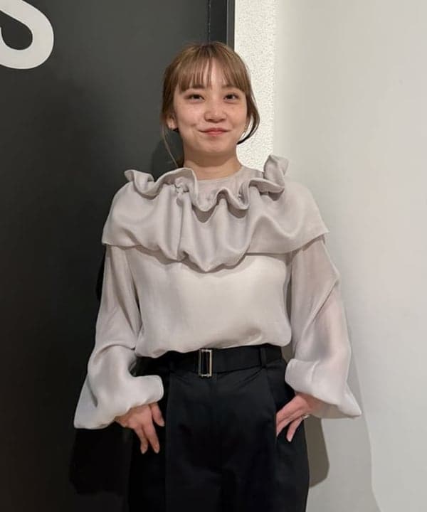 Ito_ririkaさんの「BEAMS WOMEN｜マルチウェイ シアー ブラウス」を使ったコーディネート