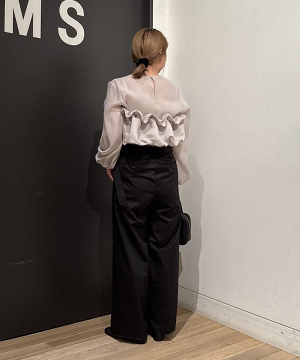Ito_ririkaさんの「BEAMS WOMEN｜マルチウェイ シアー ブラウス」を使ったコーディネート