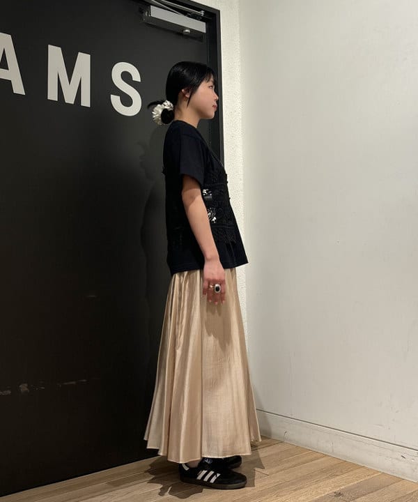 sakuraさんの「BEAMS WOMEN｜レース スクエア キャミソール」を使ったコーディネート