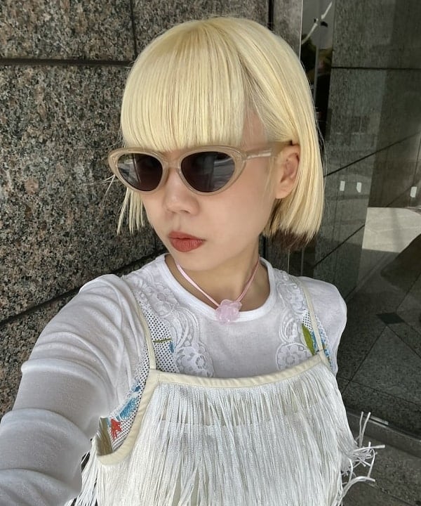 あさひさんの「BEAMS WOMEN｜noeyedia / サングラス "NE459sn"」を使ったコーディネート