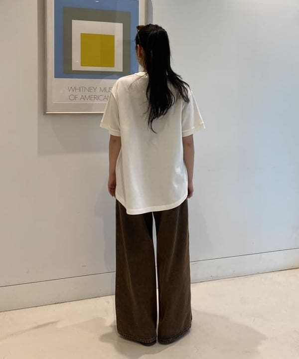 ayaさんの「BEAMS WOMEN｜オーバーダイ デニム パンツ」を使ったコーディネート