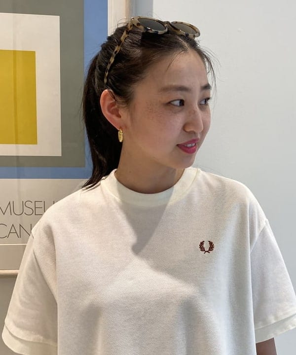 ayaさんの「BEAMS WOMEN｜オーバーダイ デニム パンツ」を使ったコーディネート