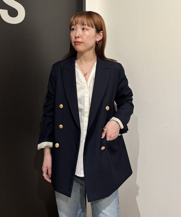 makita mikaさんの「BEAMS WOMEN｜upper hights / 別注 TAYLOR デニム」を使ったコーディネート