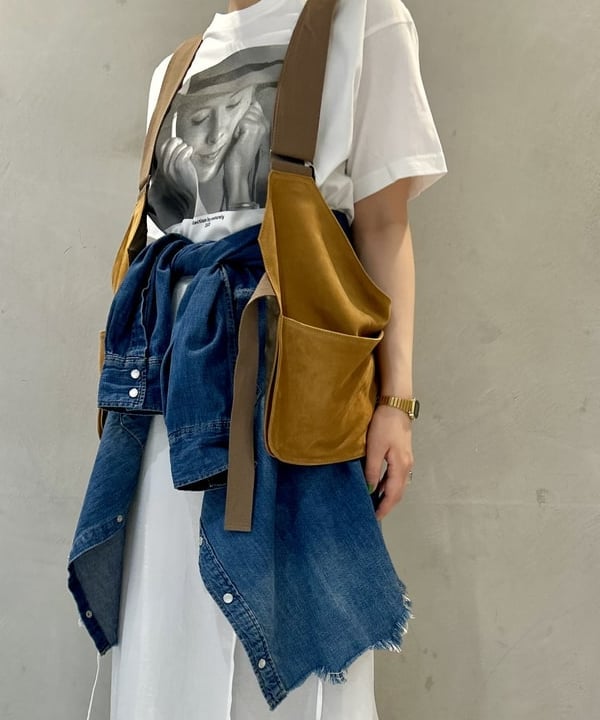 ナツハさんの「BEAMS WOMEN｜maturely / ジャン=リュック・ゴダール プリント Tシャツ」を使ったコーディネート