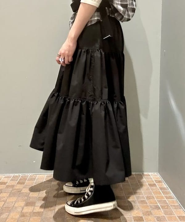 小原 もこさんの「BEAMS WOMEN｜BEAMS BOY / USA テープベルト NEW」を使ったコーディネート