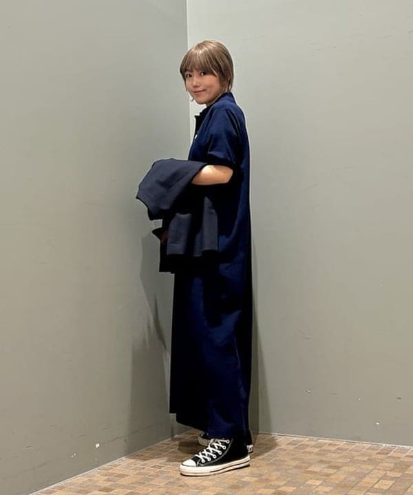 小原 もこさんの「BEAMS WOMEN｜BEAMS BOY / ポリエステル ウール 3ボタン ブレザー」を使ったコーディネート